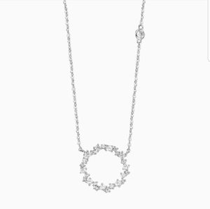 14k white gold necklace